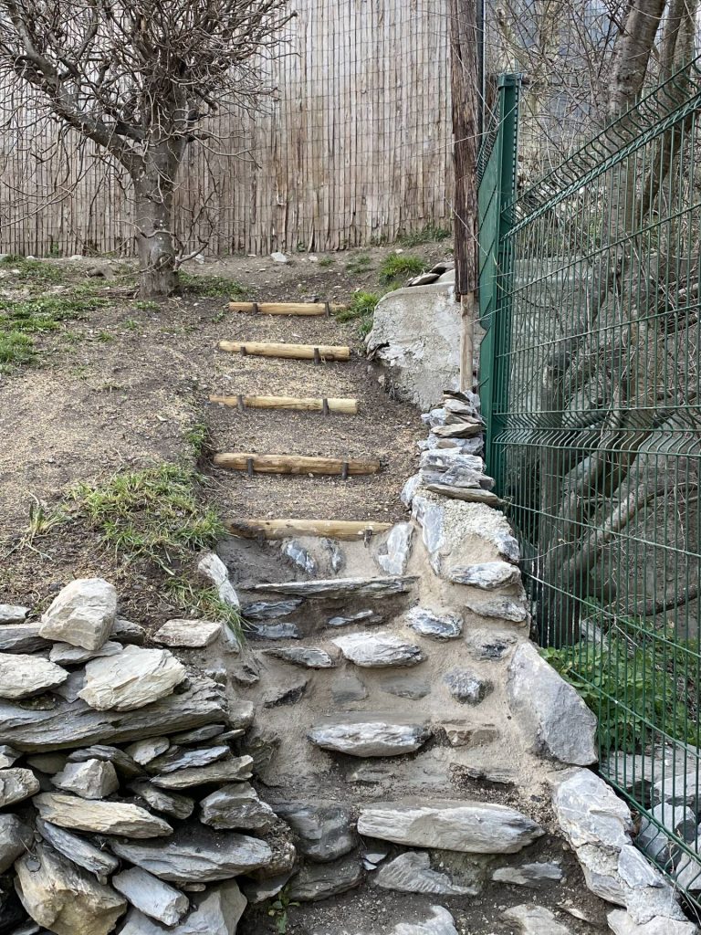 New stairs