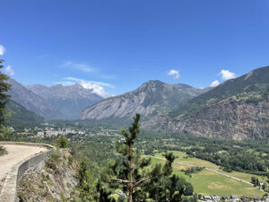 View over the Oisans Valley